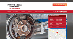 Desktop Screenshot of plymouthvillageauto.com